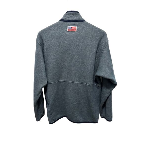 Blankenship Dry Goods fleece jacket the Hamilton Tailgater blue sz L made in USA - Picture 2 of 8